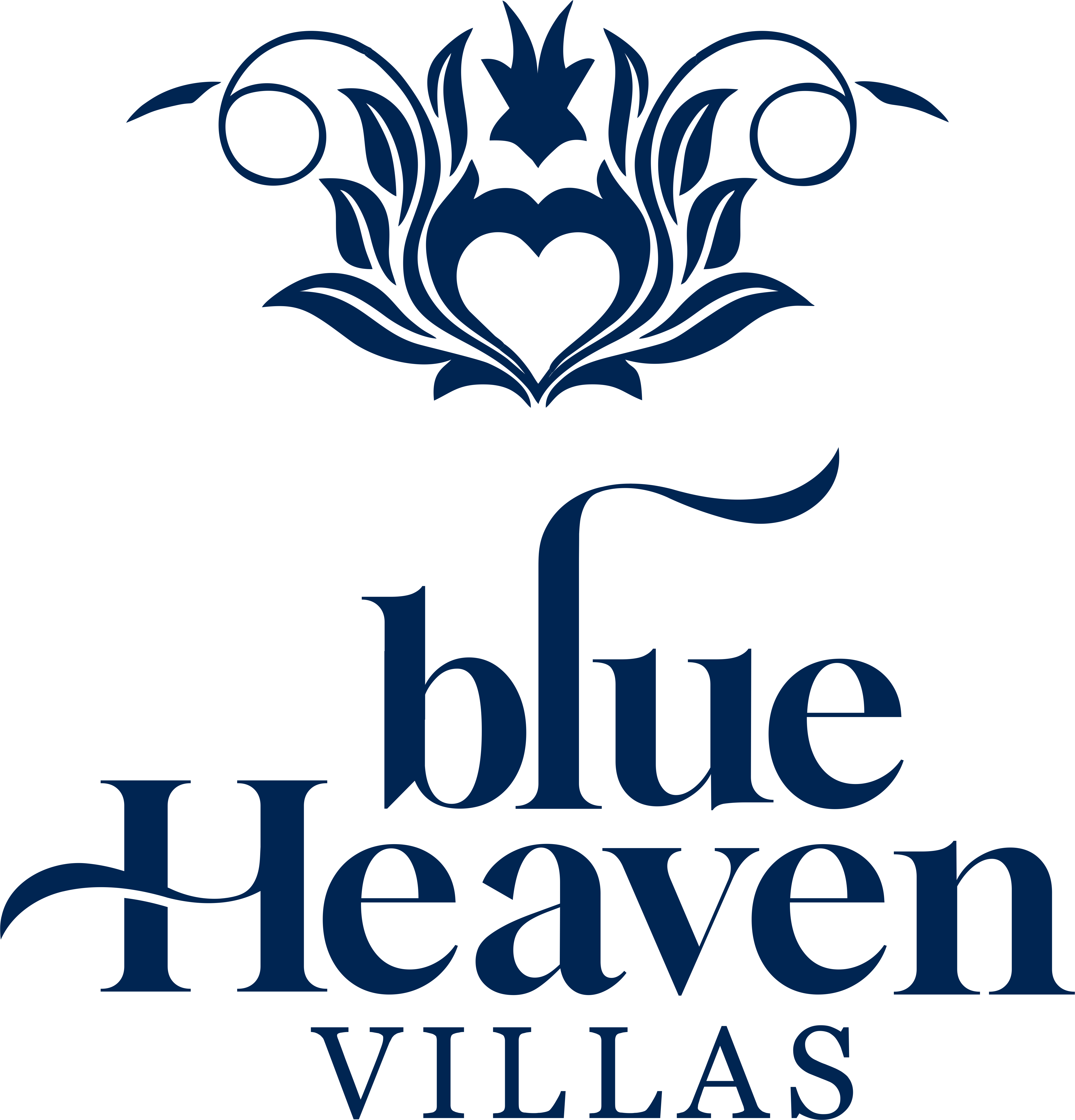 Blue Heaven Villas Logo